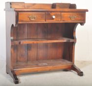 20TH CENTURY COUNTRY PINE REVIVAL WRITING DESK