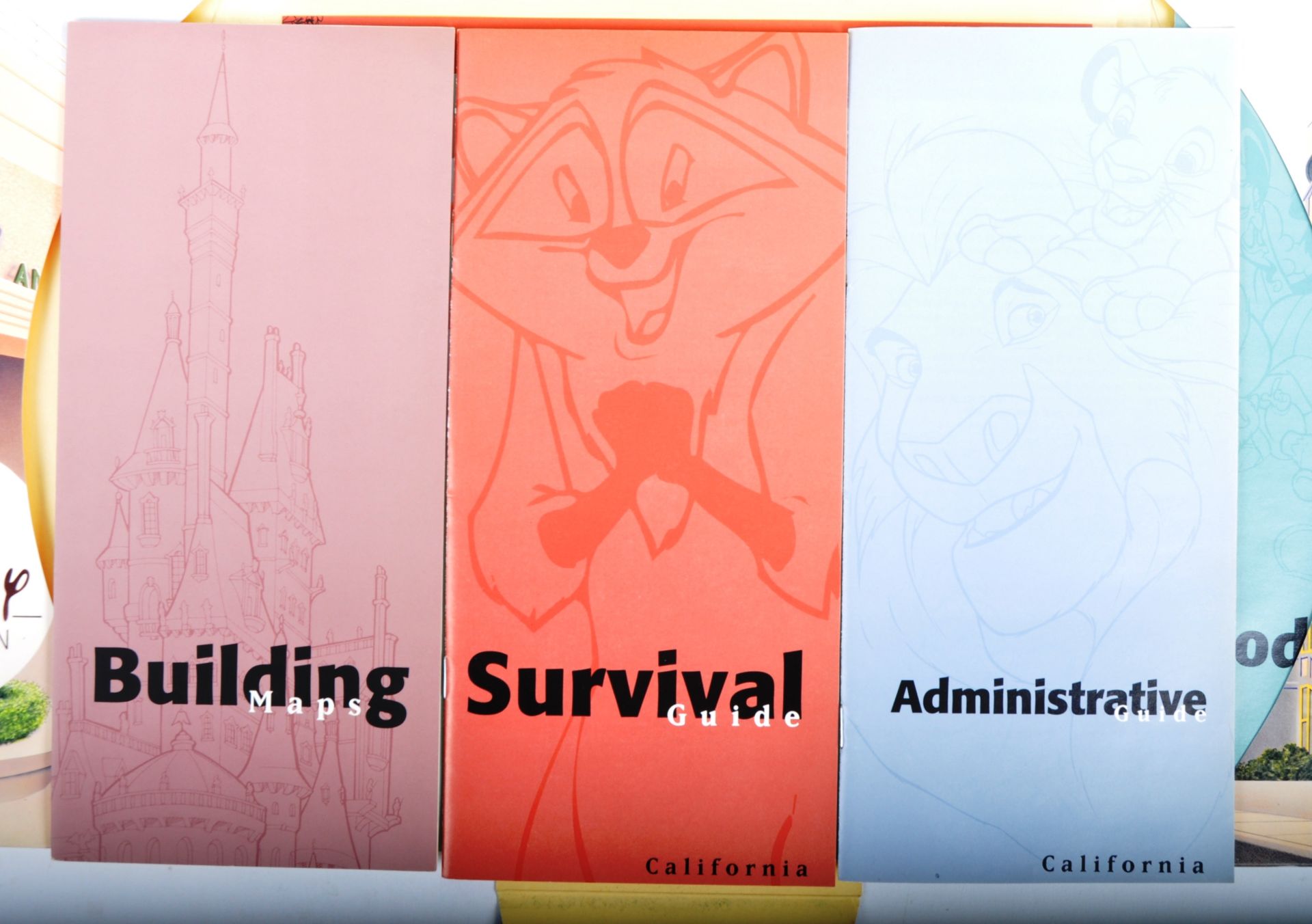 DISNEY CALIFORNIA ANIMNATION DEPARTMENT EMPLOYEE WELCOME PACK - Image 5 of 6