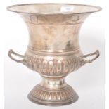 19TH CENTURY SILVERPLATE ON COPPER WINE COOLER