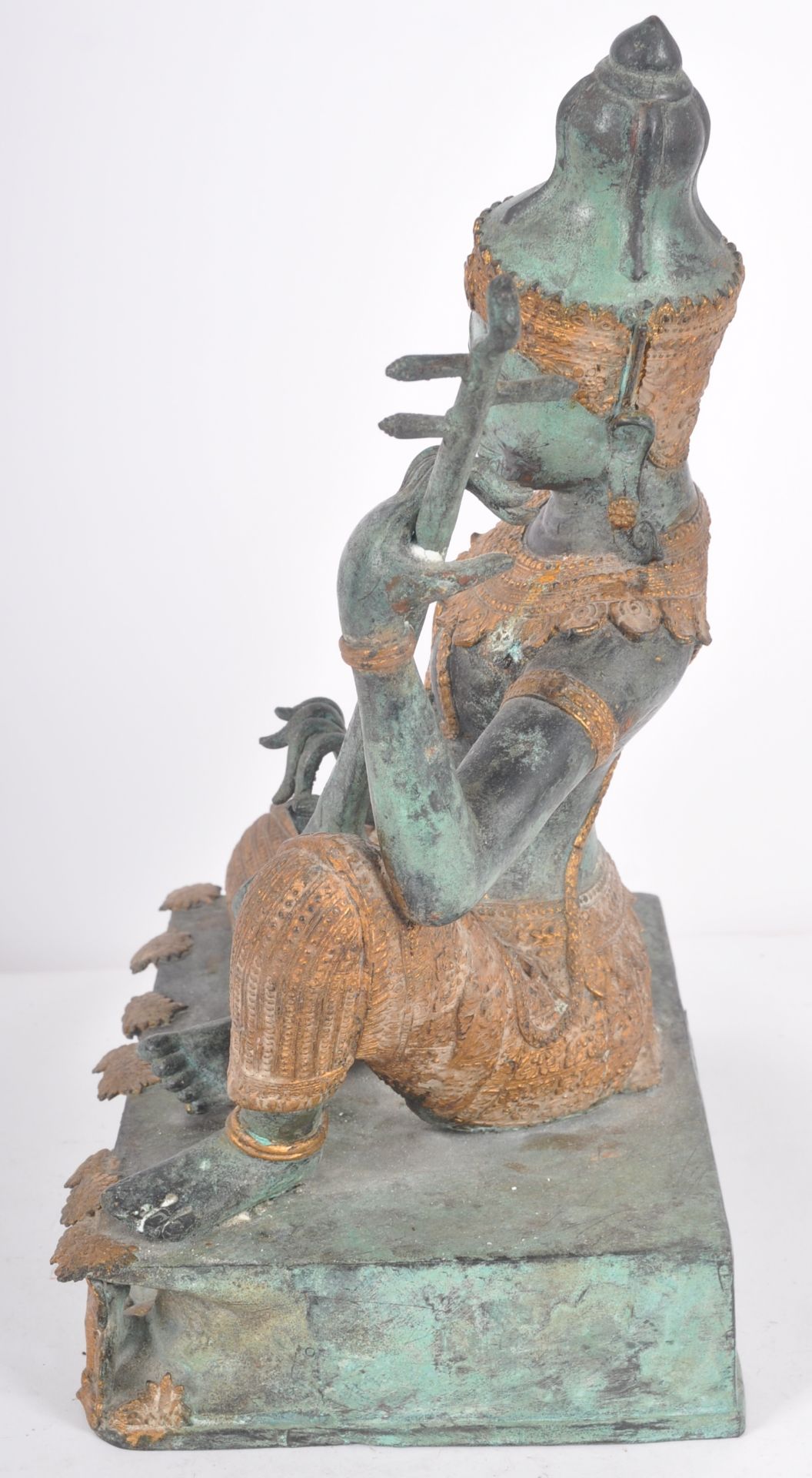 BRONZE FIGUREINE OF THE INDIAN DEITY SARASWATI - Image 8 of 10