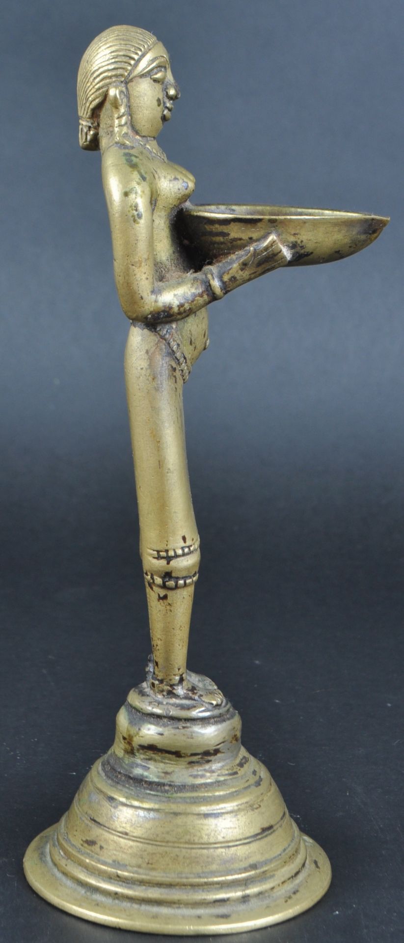 EARLY 20TH CENTURY AFRICAN TRIBAL METAL FIGURINE - Image 4 of 6