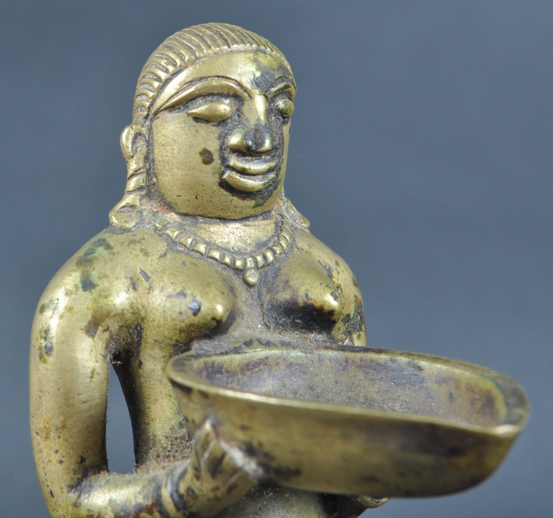 EARLY 20TH CENTURY AFRICAN TRIBAL METAL FIGURINE - Image 5 of 6