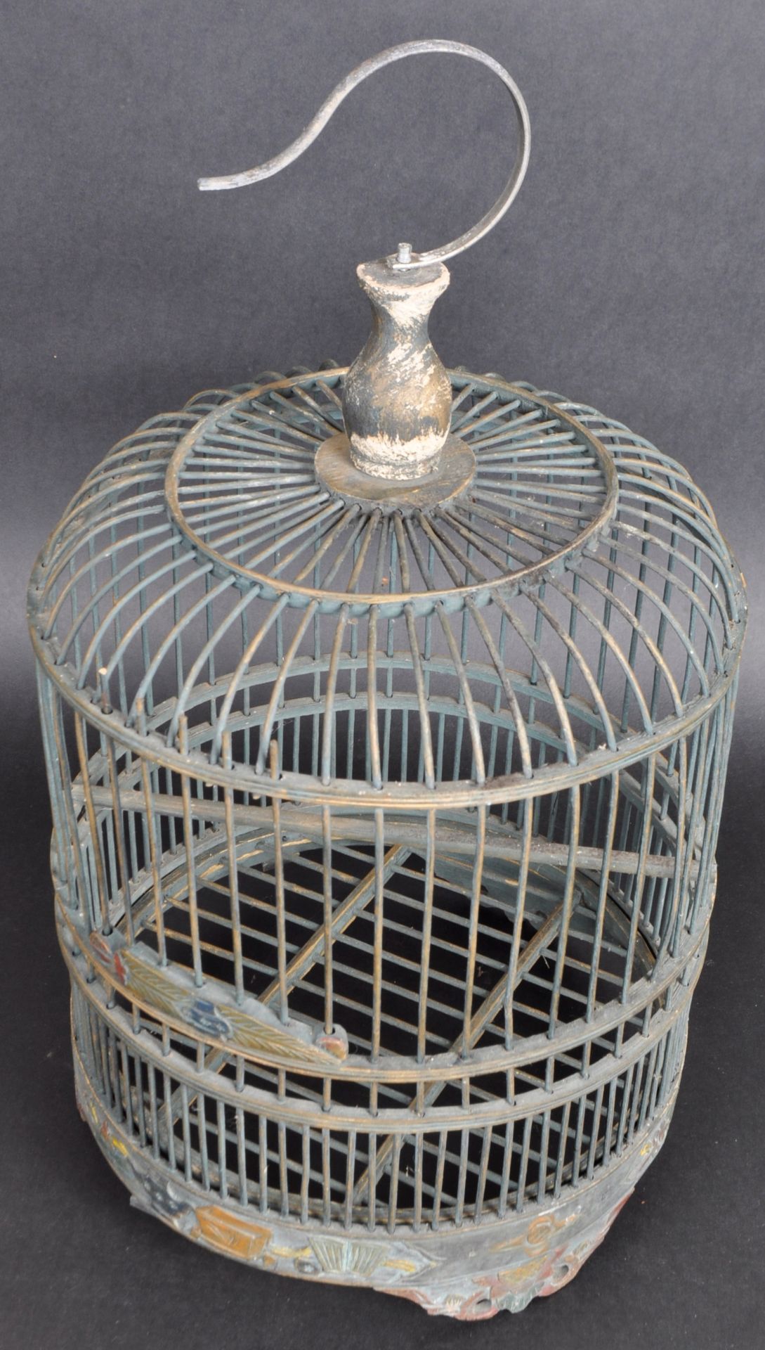 EARLY 20TH CENTURY CHINESE WOODEN BIRDCAGE - Image 2 of 6