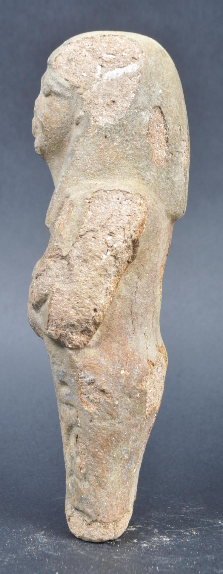 BELIEVED ANCIENT EGYPTIAN STONE MUMMY FIGURINE - Image 4 of 7