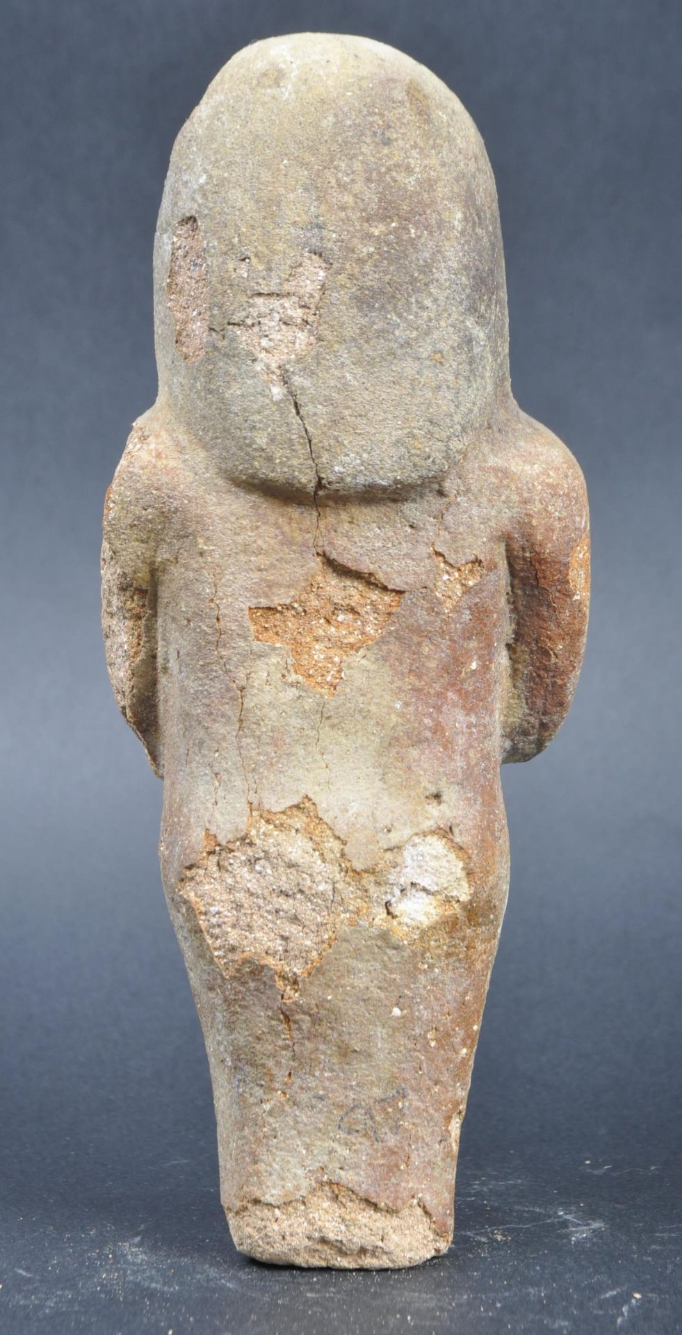 BELIEVED ANCIENT EGYPTIAN STONE MUMMY FIGURINE - Image 3 of 7
