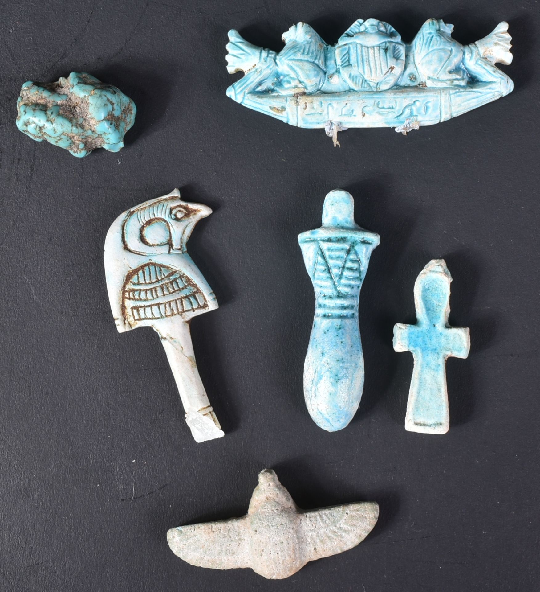 COLLECTION OF EGYPTIAN AMULETIC PANELS - Image 2 of 6