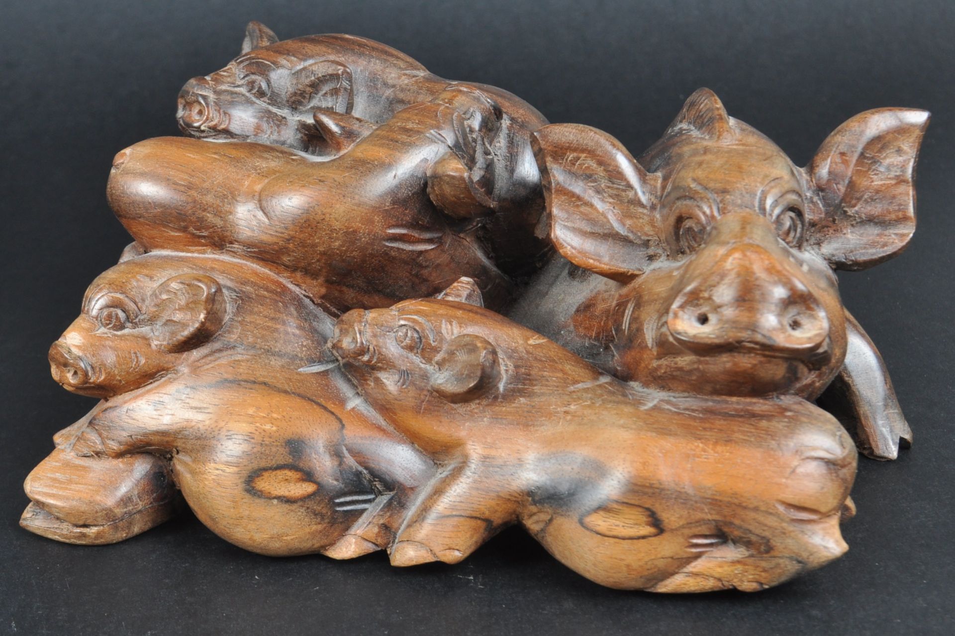 COLLECTION OF 20TH CENTURY CARVINGS - Bild 9 aus 12