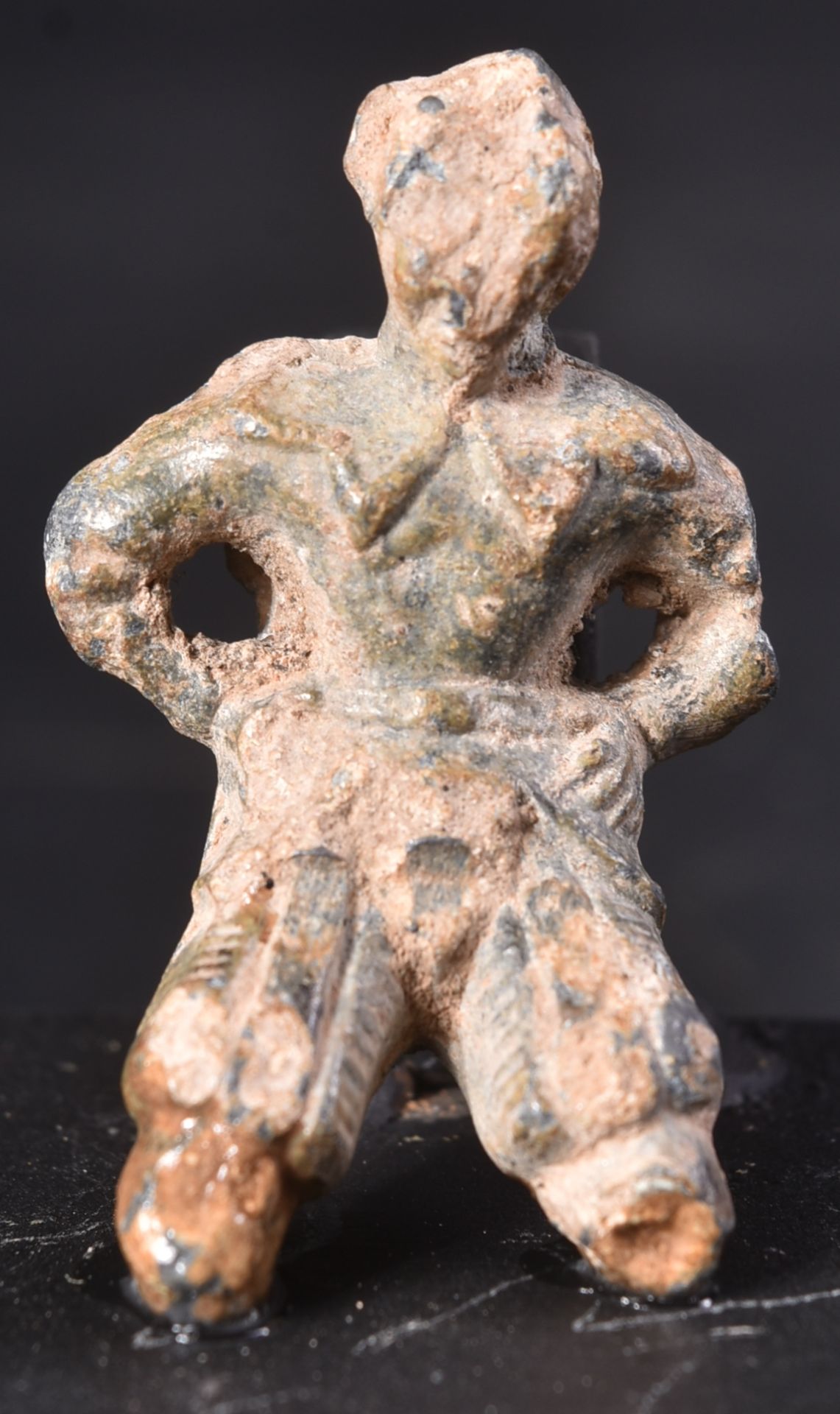 ROMAN BRONZE PARTIAL FIGURINE - Image 6 of 6