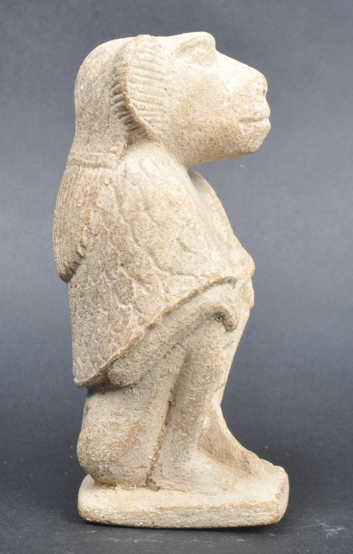 19TH CENTURY EGYPTIAN GRAND TOUR STEATITE THOTH BABOON - Image 2 of 9