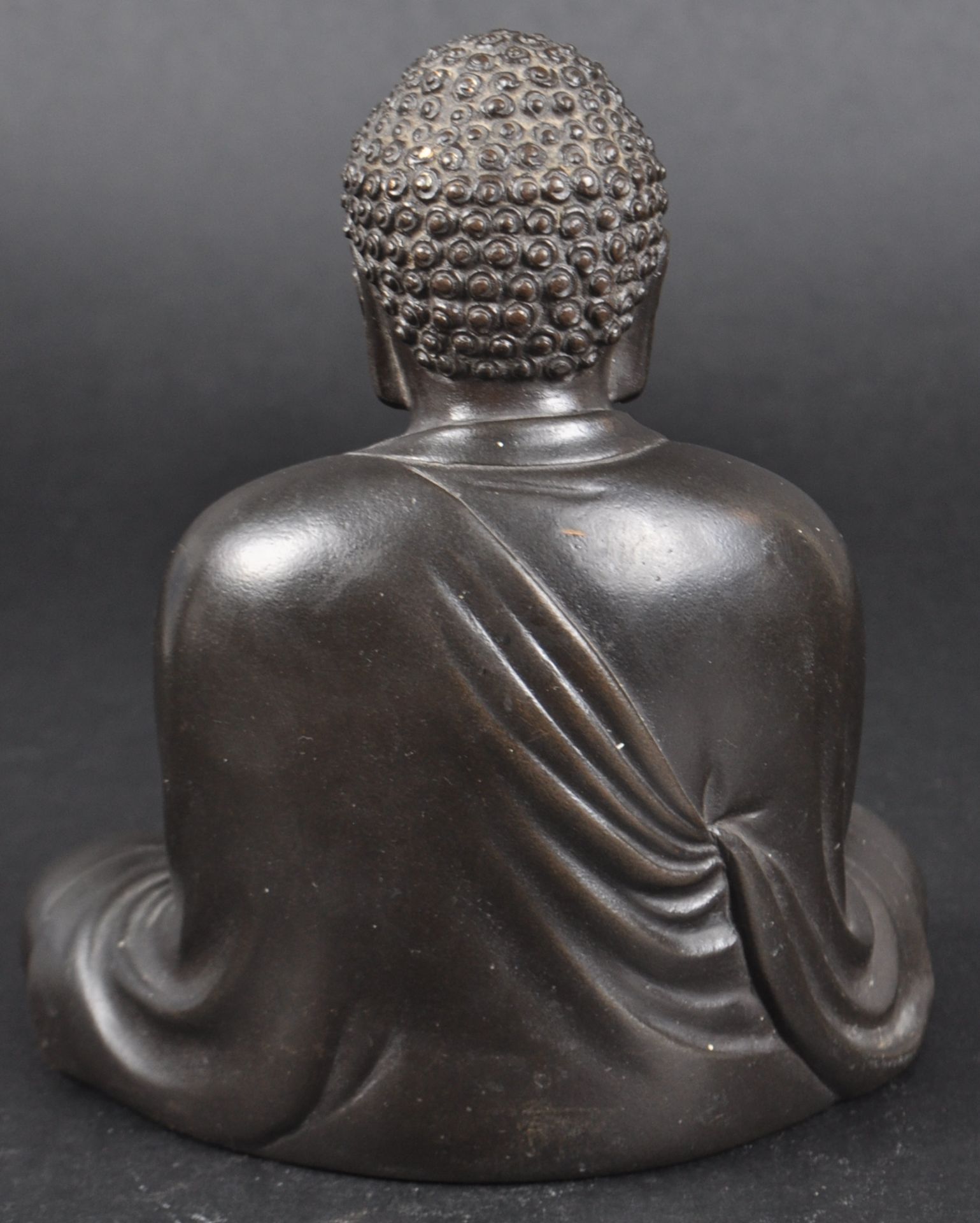 19TH CENTURY JAPANESE MEIJI PERIOD BRONZE BUDDHA - Image 3 of 6