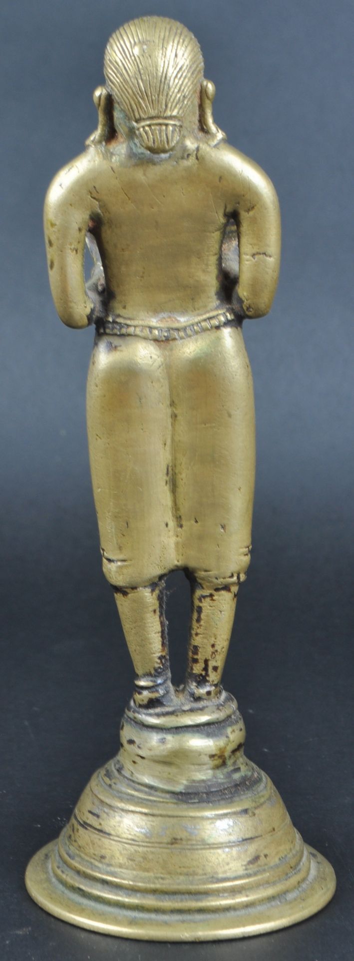 EARLY 20TH CENTURY AFRICAN TRIBAL METAL FIGURINE - Image 3 of 6