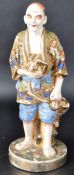 20TH CENTURY JAPANESE SATSUMA POTTERY FIGURINE