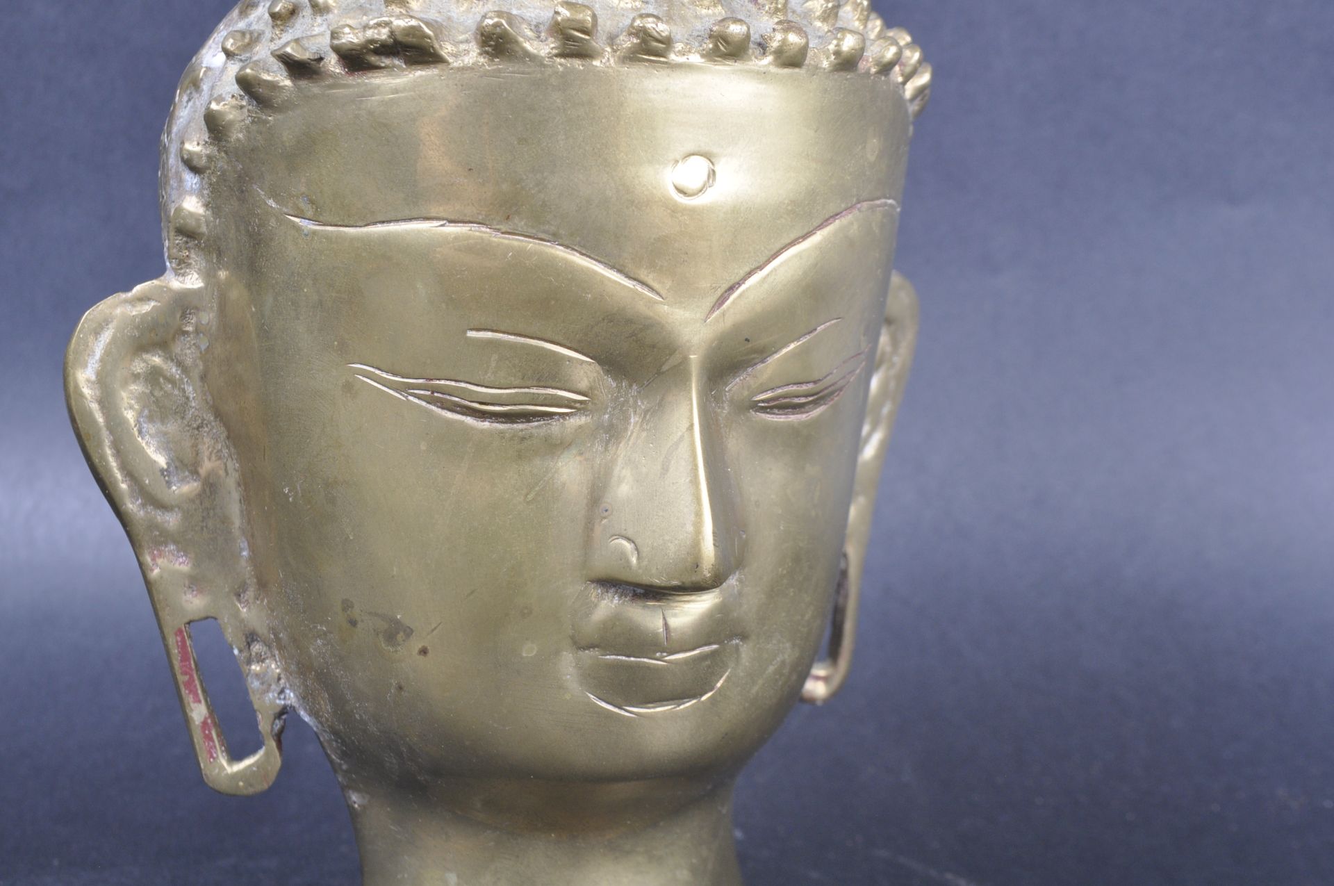 EARLY 20TH CENTURY CHINESE BUDDHA HEAD - Bild 6 aus 7