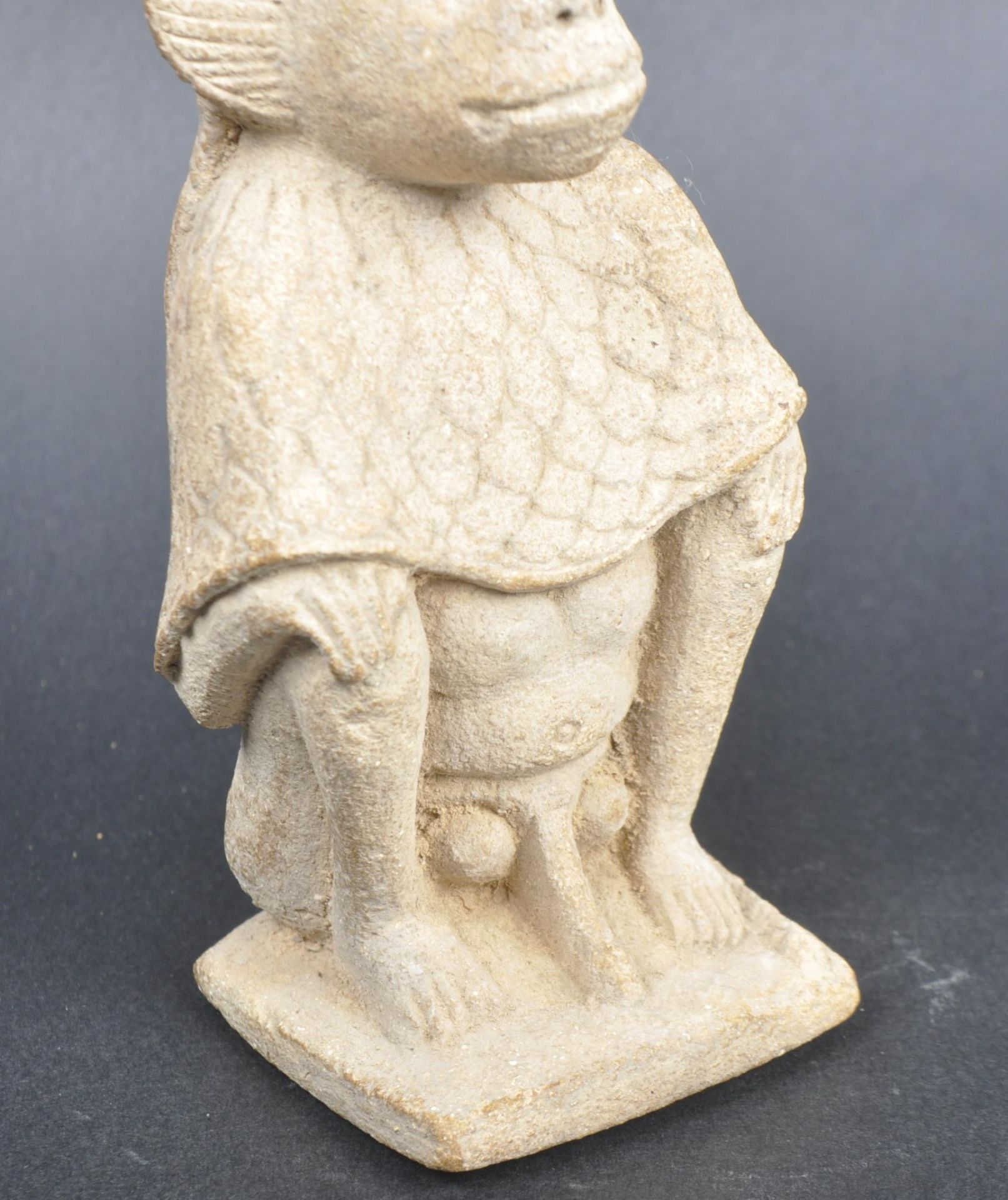 19TH CENTURY EGYPTIAN GRAND TOUR STEATITE THOTH BABOON - Image 6 of 9