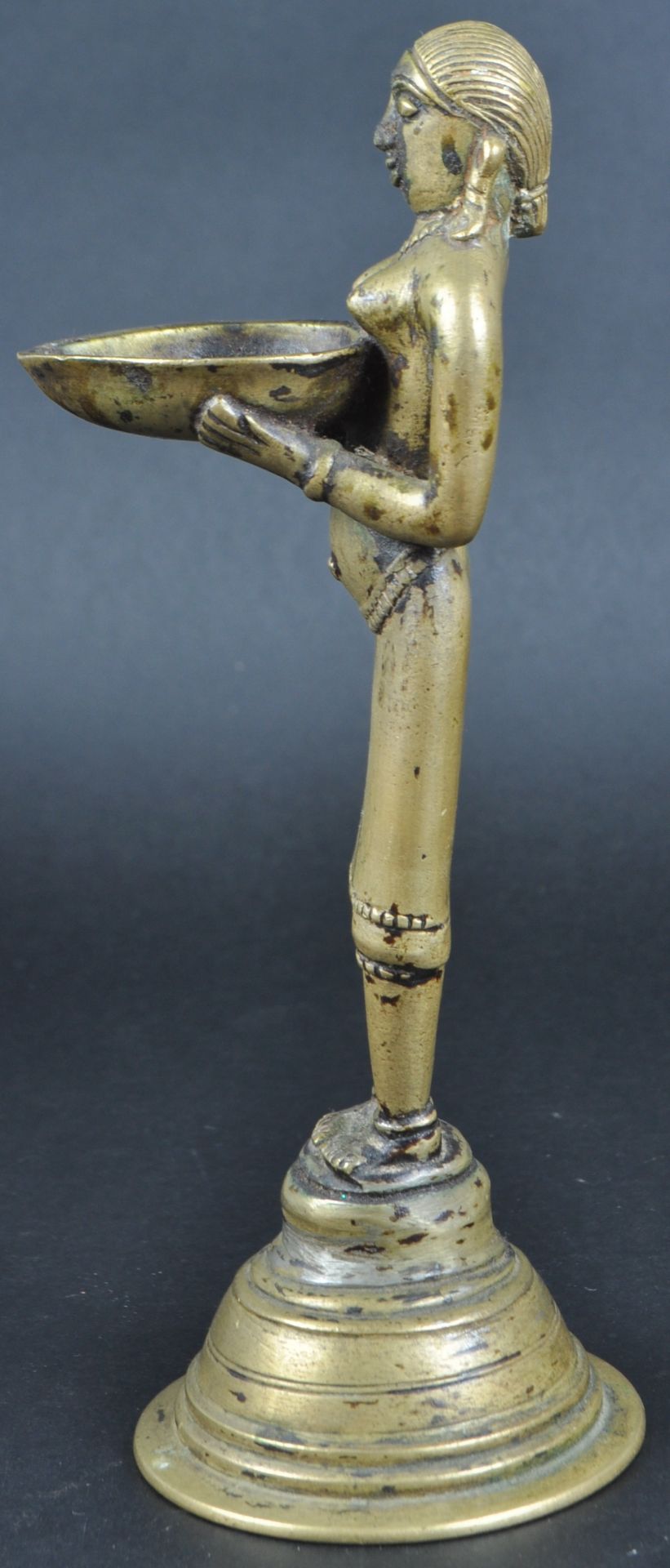 EARLY 20TH CENTURY AFRICAN TRIBAL METAL FIGURINE - Image 2 of 6