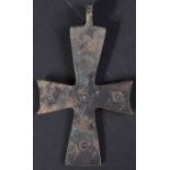 ROMAN BRONZE COPTIC CROSS