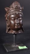 19TH CENTURY CHINESE GUANYIN BUDDHA HEAD