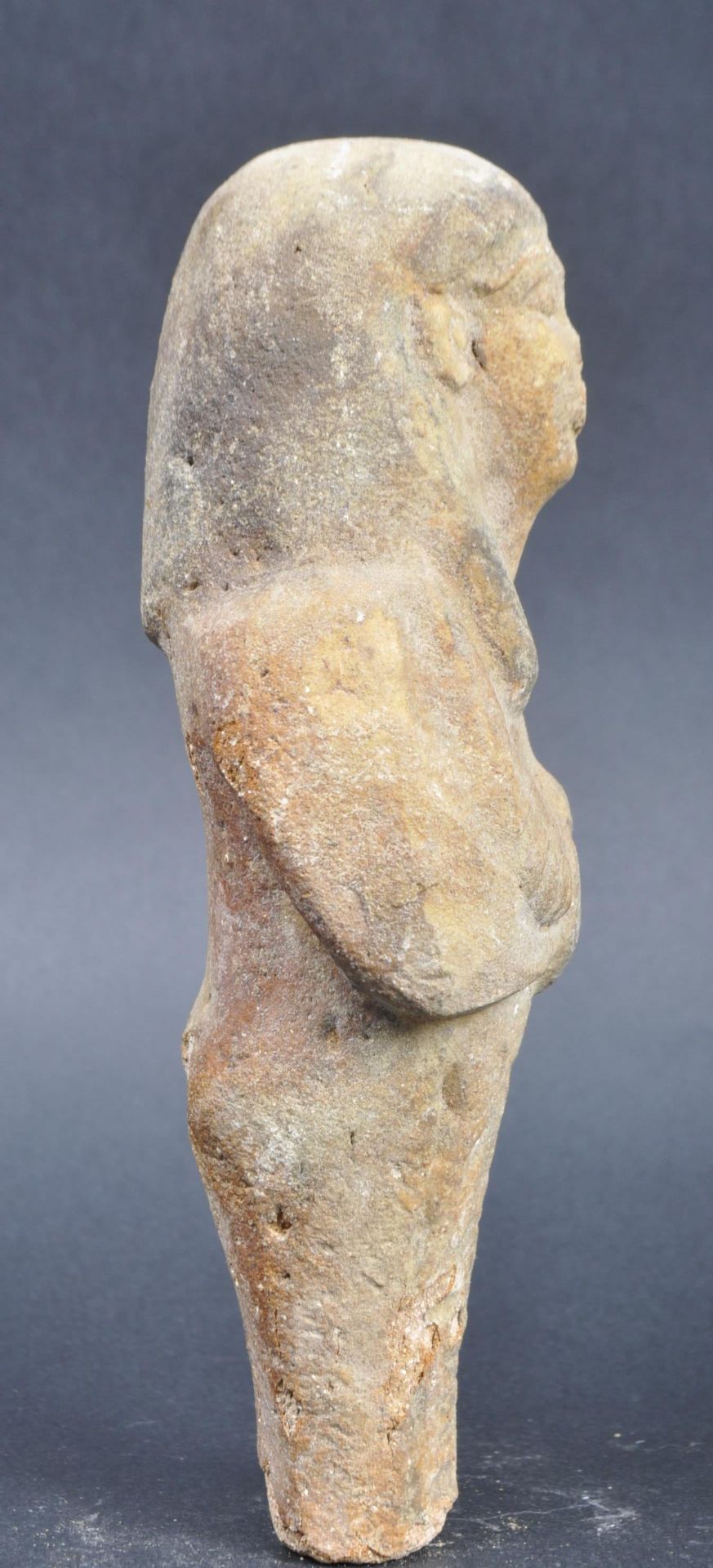 BELIEVED ANCIENT EGYPTIAN STONE MUMMY FIGURINE - Image 2 of 7
