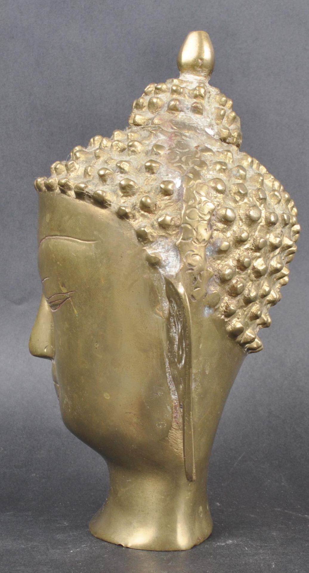 EARLY 20TH CENTURY CHINESE BUDDHA HEAD - Image 4 of 7