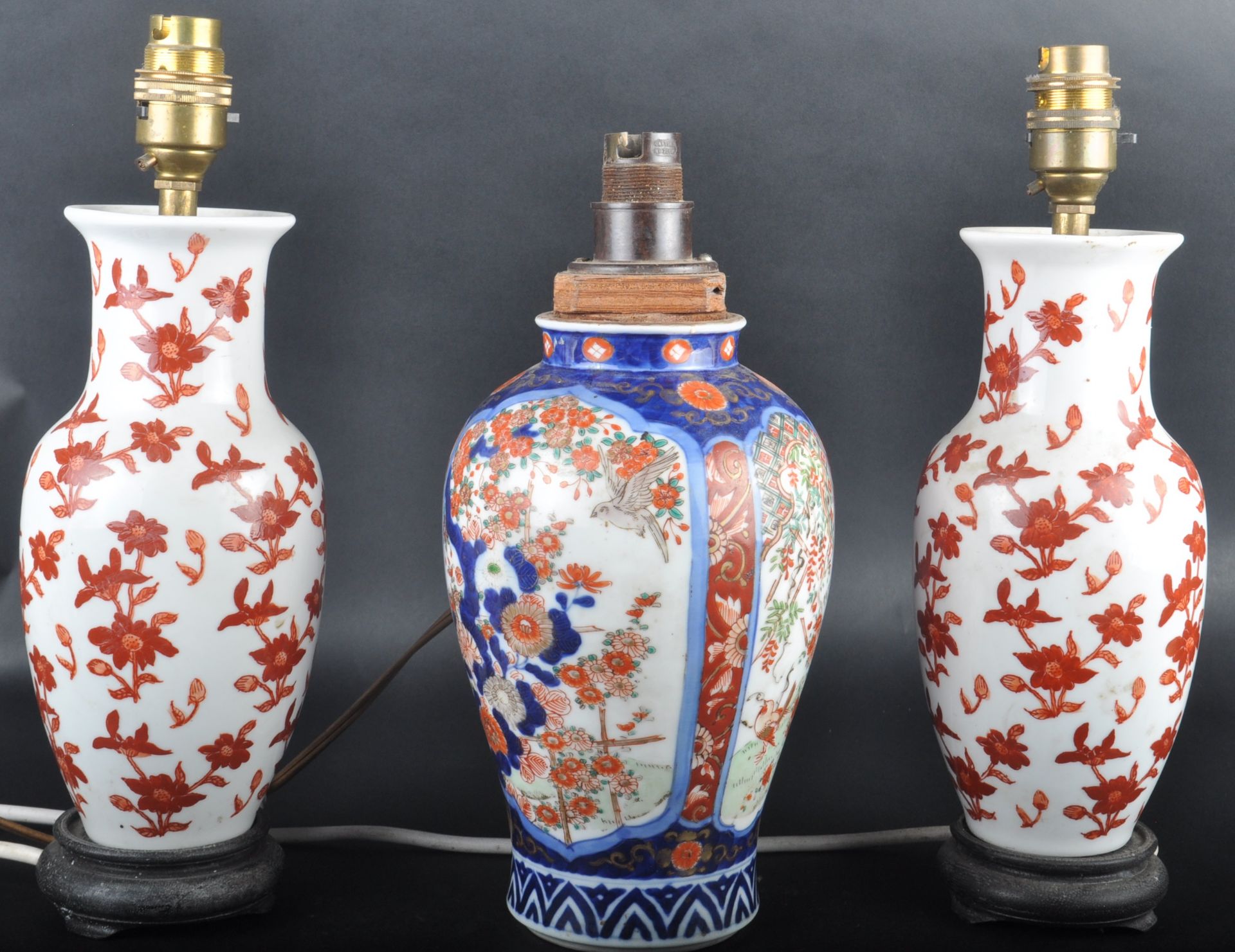 CHINESE & JAPANESE PORCELAIN TABLE LAMPS - Image 2 of 6