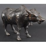 EARLY 20TH CENTURY INDIAN HINDU BRONZE COW