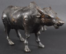 EARLY 20TH CENTURY INDIAN HINDU BRONZE COW