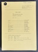 FAWLTY TOWERS - WALDORF SALAD - ORIGINAL BBC CAMERA SCRIPT