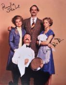 FAWLTY TOWERS - PRUNELLA SCALES & CONNIE BOOTH AUTOGRAPH