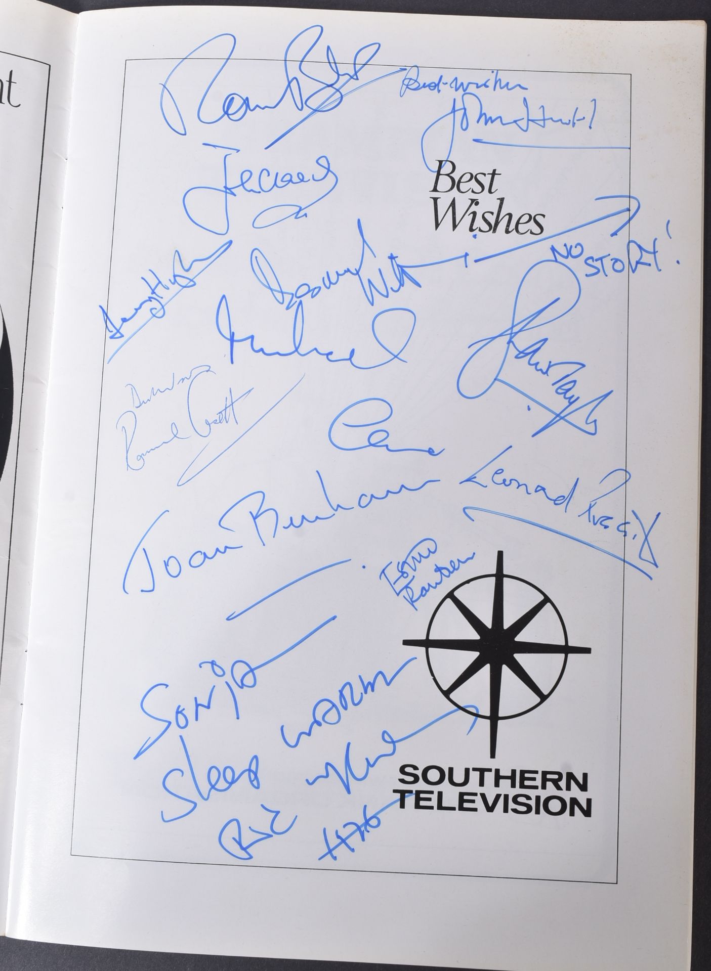 1975 BAFTAS - MULTI-SIGNED ORIGINAL PROGRAMME - FAWLTY TOWERS INTEREST - Image 2 of 7