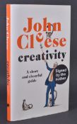 JOHN CLEESE - CREATIVITY - AUTOGRAPHED HARDCOVER BOOK