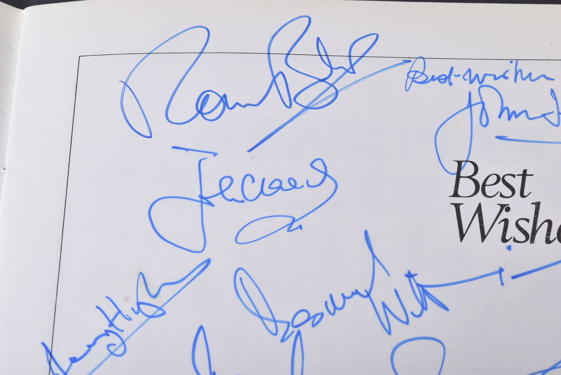 1975 BAFTAS - MULTI-SIGNED ORIGINAL PROGRAMME - FAWLTY TOWERS INTEREST - Bild 3 aus 7