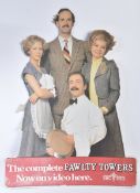 FAWLTY TOWERS - ORIGINAL 1990S IN-STORE DISPLAY STANDEE