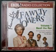 FAWLTY TOWERS - PRUNELLA SCALES AUTOGRAPHED CD