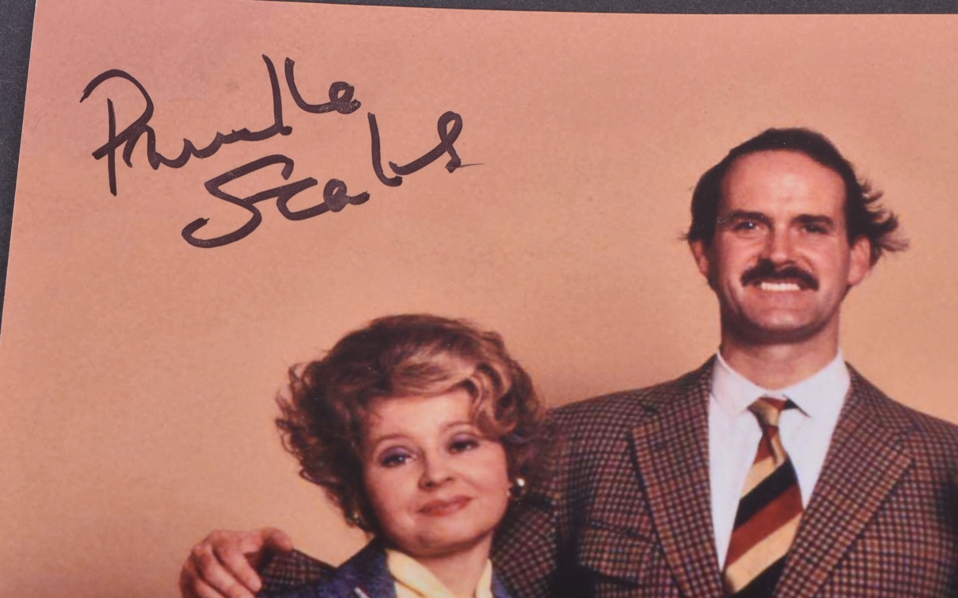 FAWLTY TOWERS - PRUNELLA SCALES & CONNIE BOOTH AUTOGRAPH - Image 2 of 3