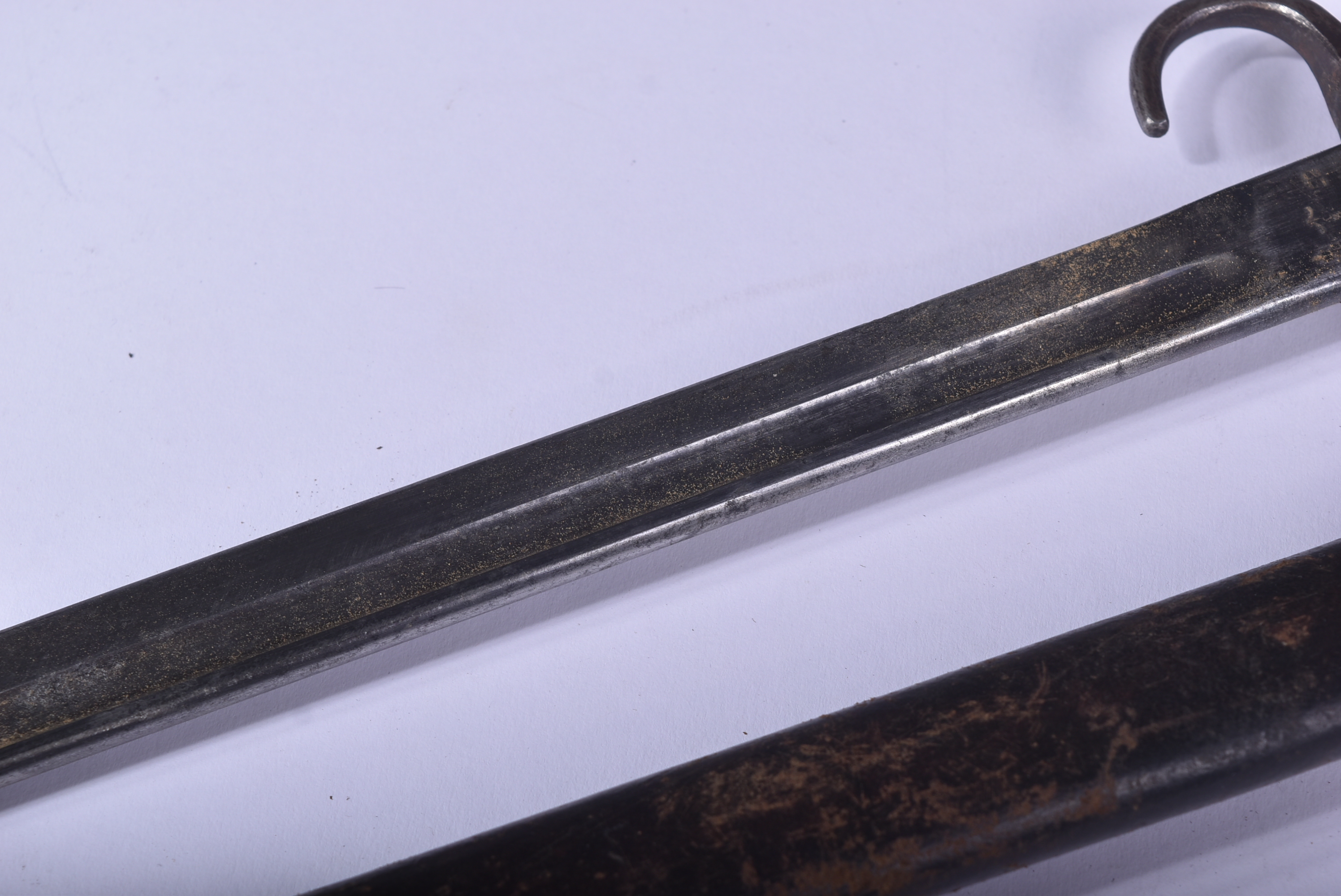 WWI FIRST WORLD WAR 1907 PATTERN LEE ENFIELD RIFLE BAYONET - Image 5 of 15