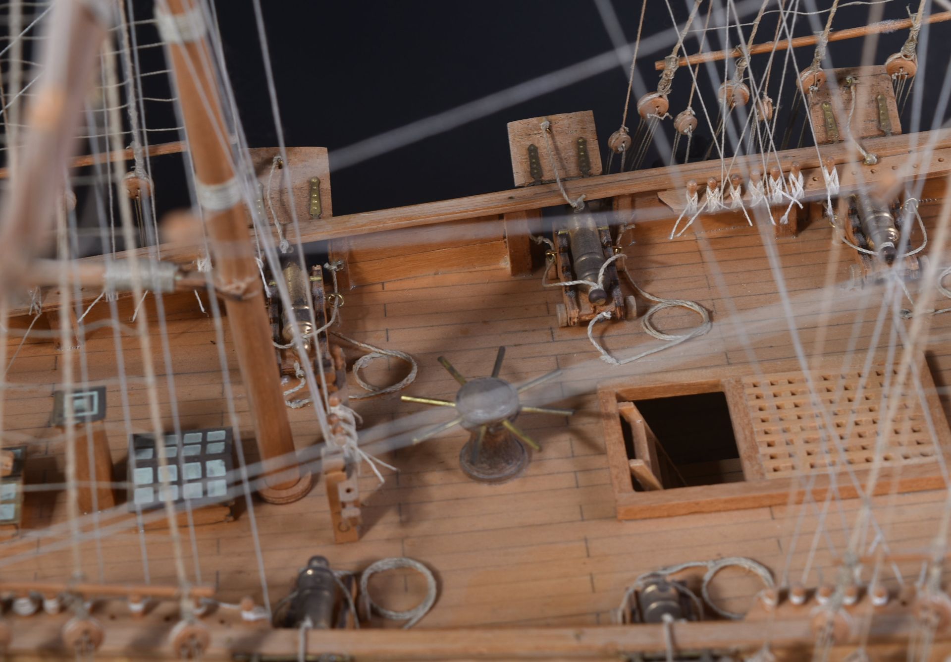 MUSEUM QUALITY MODEL BOAT COLLECTION – 18TH CENTURY FRENCH GALLEON - Bild 22 aus 22