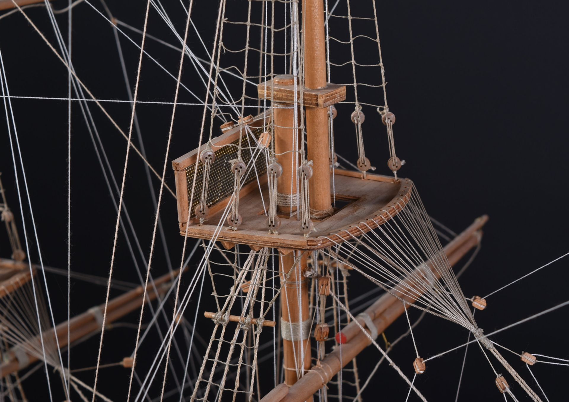 MUSEUM QUALITY MODEL BOAT COLLECTION – 18TH CENTURY FRENCH GALLEON - Bild 8 aus 22