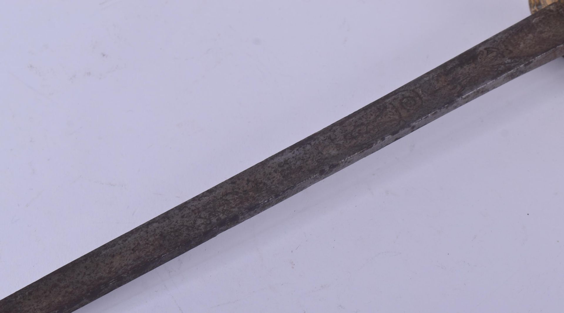 EARLY 19TH CENTURY INFANTRY OFFICERS SWORD / SPADROON - Image 14 of 16