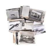 COLLECTION OF SECOND WORLD WAR BRITISH MILITARY AIRCRAFT PHOTOGRAPHS