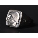 WWII SECOND WORLD WAR ITALIAN FASCIST MUSSOLINI RING