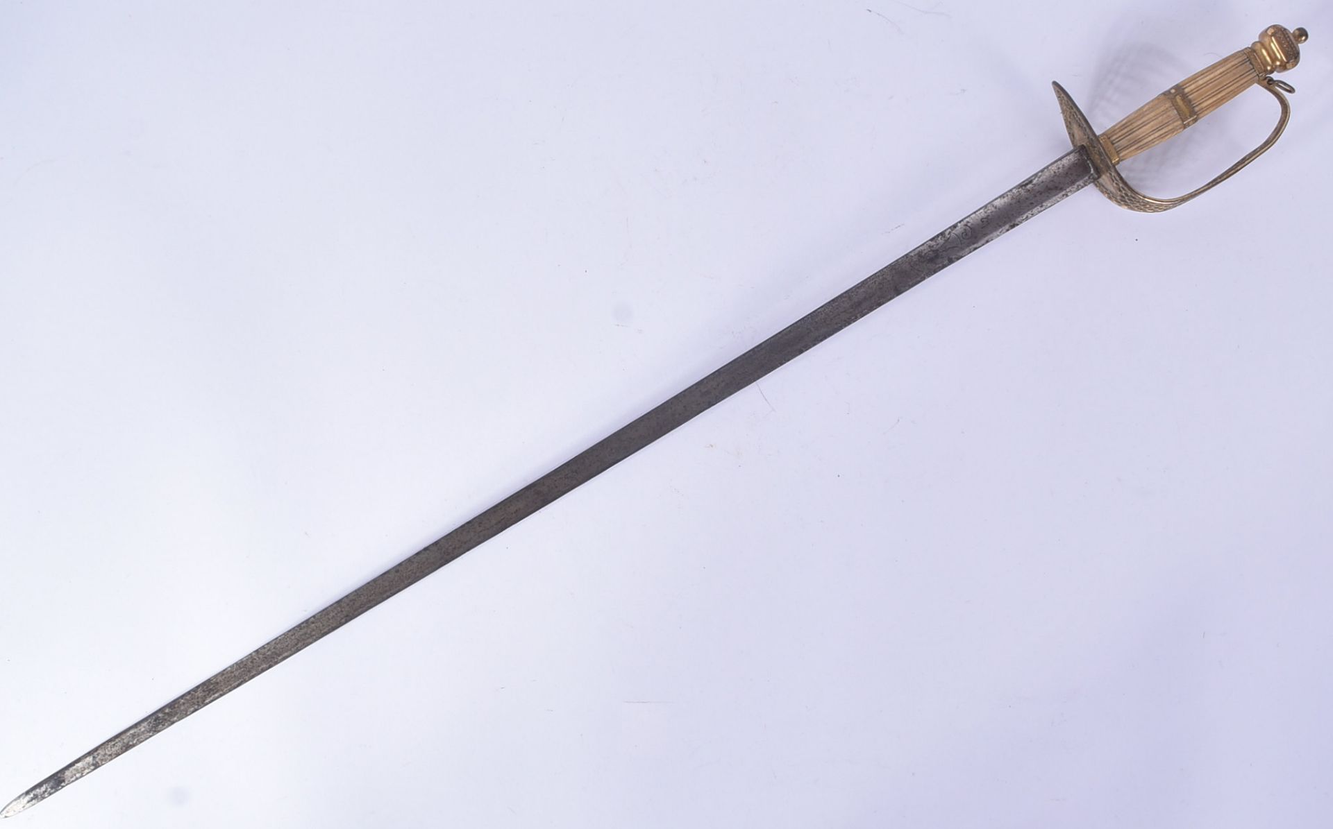 EARLY 19TH CENTURY INFANTRY OFFICERS SWORD / SPADROON - Image 2 of 16