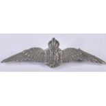WWI FIRST WORLD WAR ROYAL FLYING CORPS WINGS LAPEL BADGE