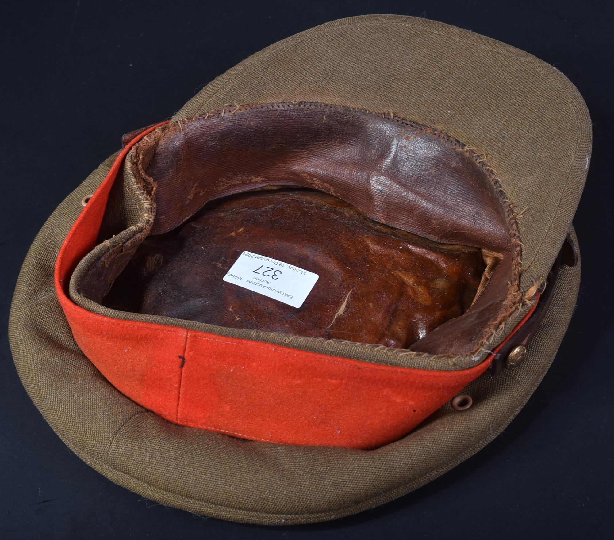 WWII SECOND WORLD WAR BRITISH BRIGADIERS PEAKED CAP - Image 7 of 8