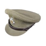 VINTAGE ROYAL ARMY SERVICE CORPS UNIFORM PEAKED CAP