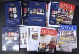 COLLECTION OF ASSORTED MILITARY MEDAL REFERENCE BOOKS