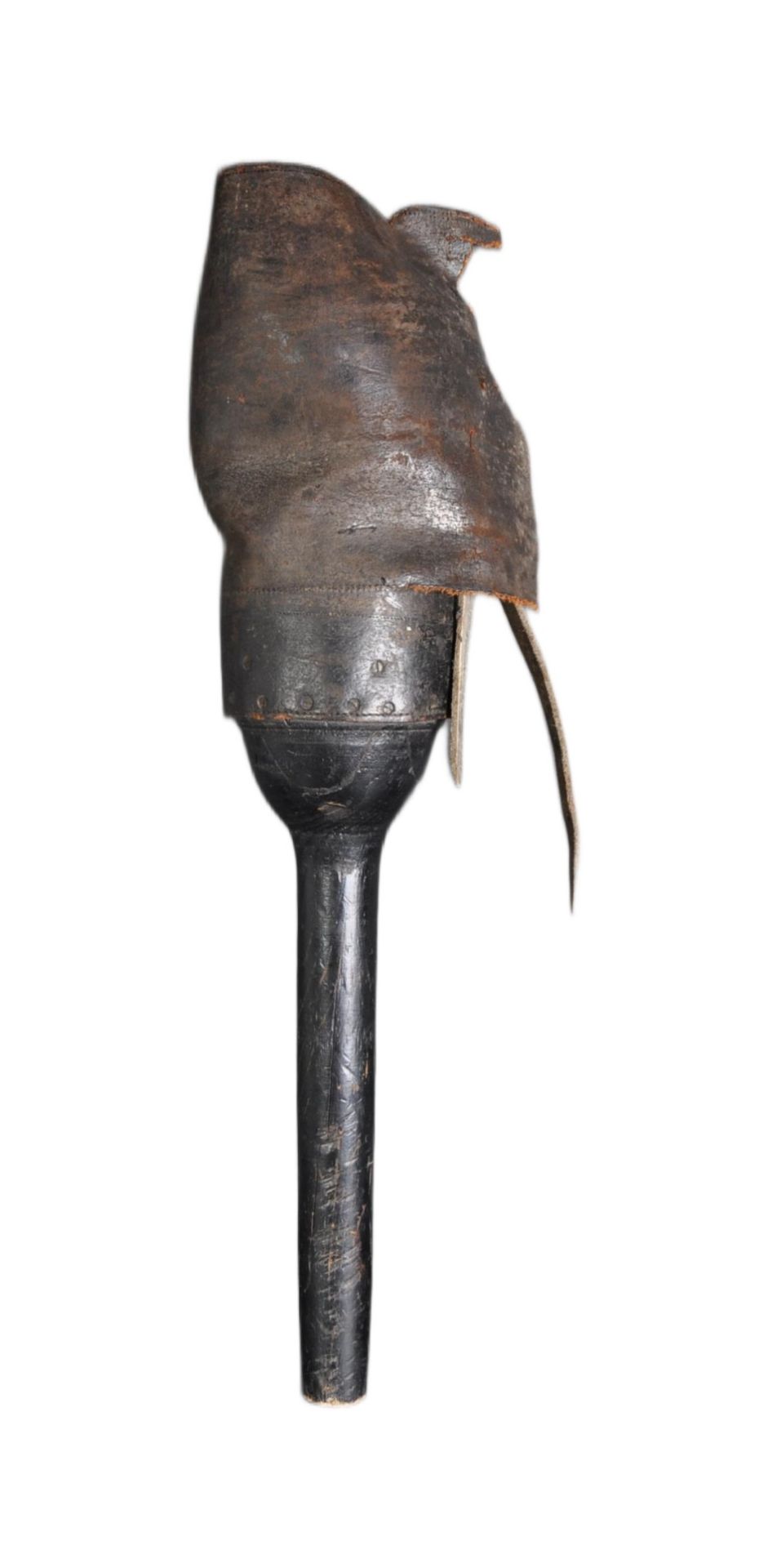 19TH CENTURY VICTORIAN WOODEN PEG LEG