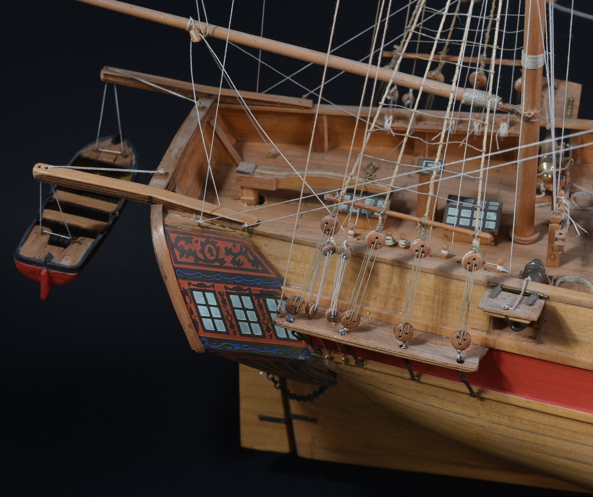 MUSEUM QUALITY MODEL BOAT COLLECTION – 18TH CENTURY FRENCH GALLEON - Bild 15 aus 22