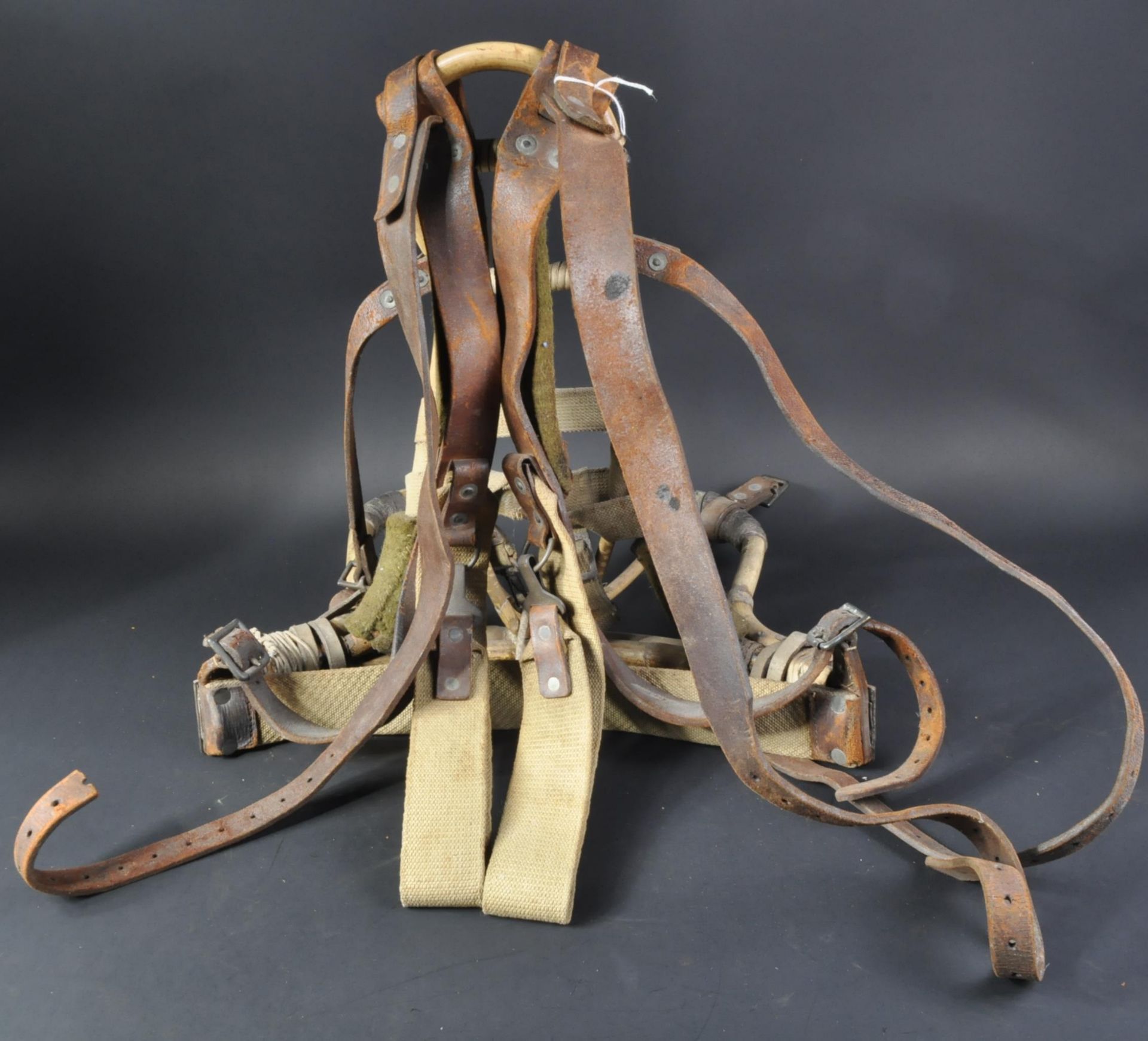 WWII SECOND WORLD WAR MOUNTAIN TROOPERS RUCKSACK FRAME - Image 3 of 8