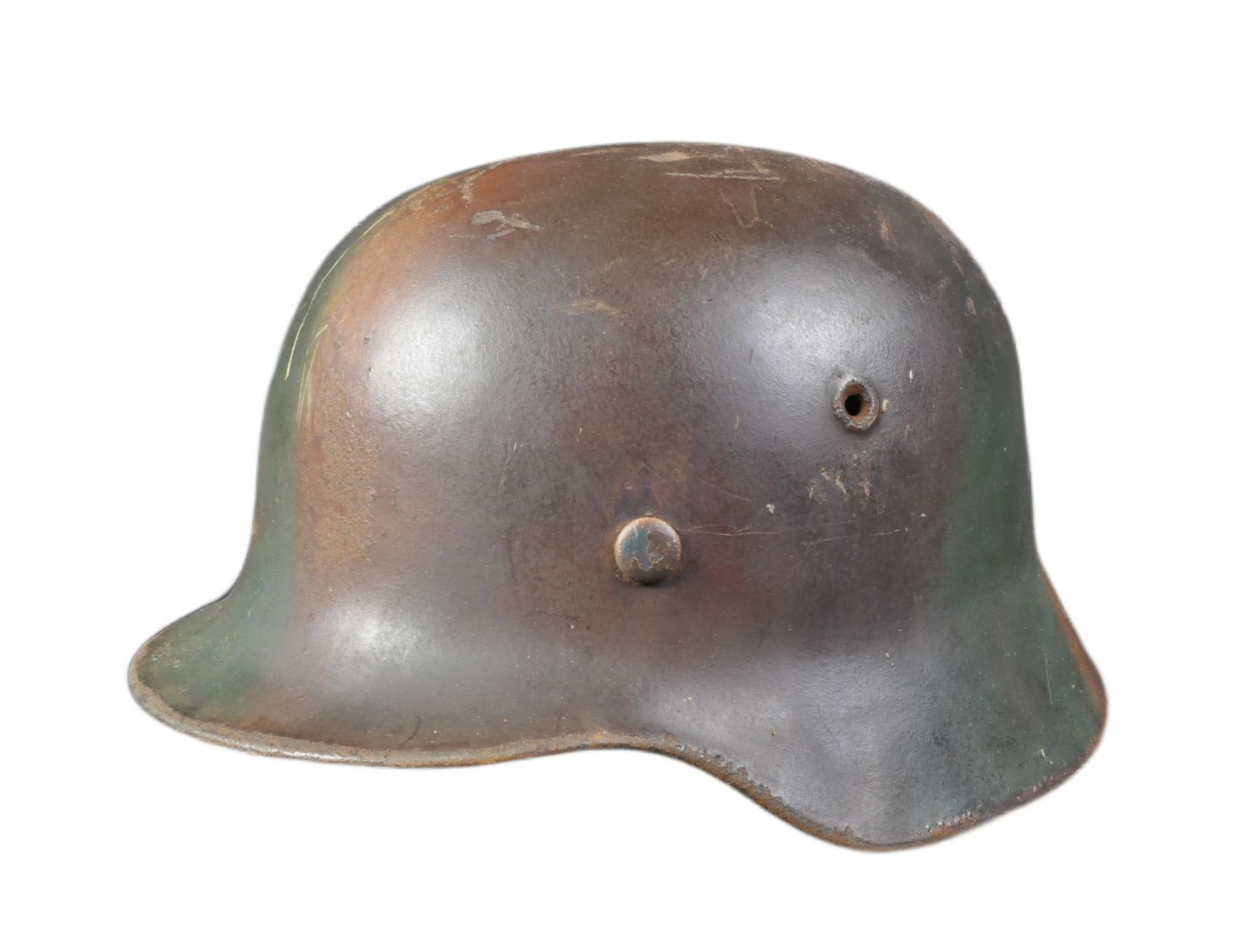 SECOND WORLD WAR GERMAN THIRD REICH M40 NORMANDY CAMO HELMET - Bild 2 aus 6