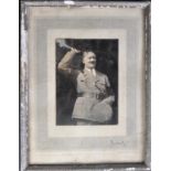 ORIGINAL PRE SECOND WORLD WAR ADOLF HITLER FRAMED PHOTOGRAPH